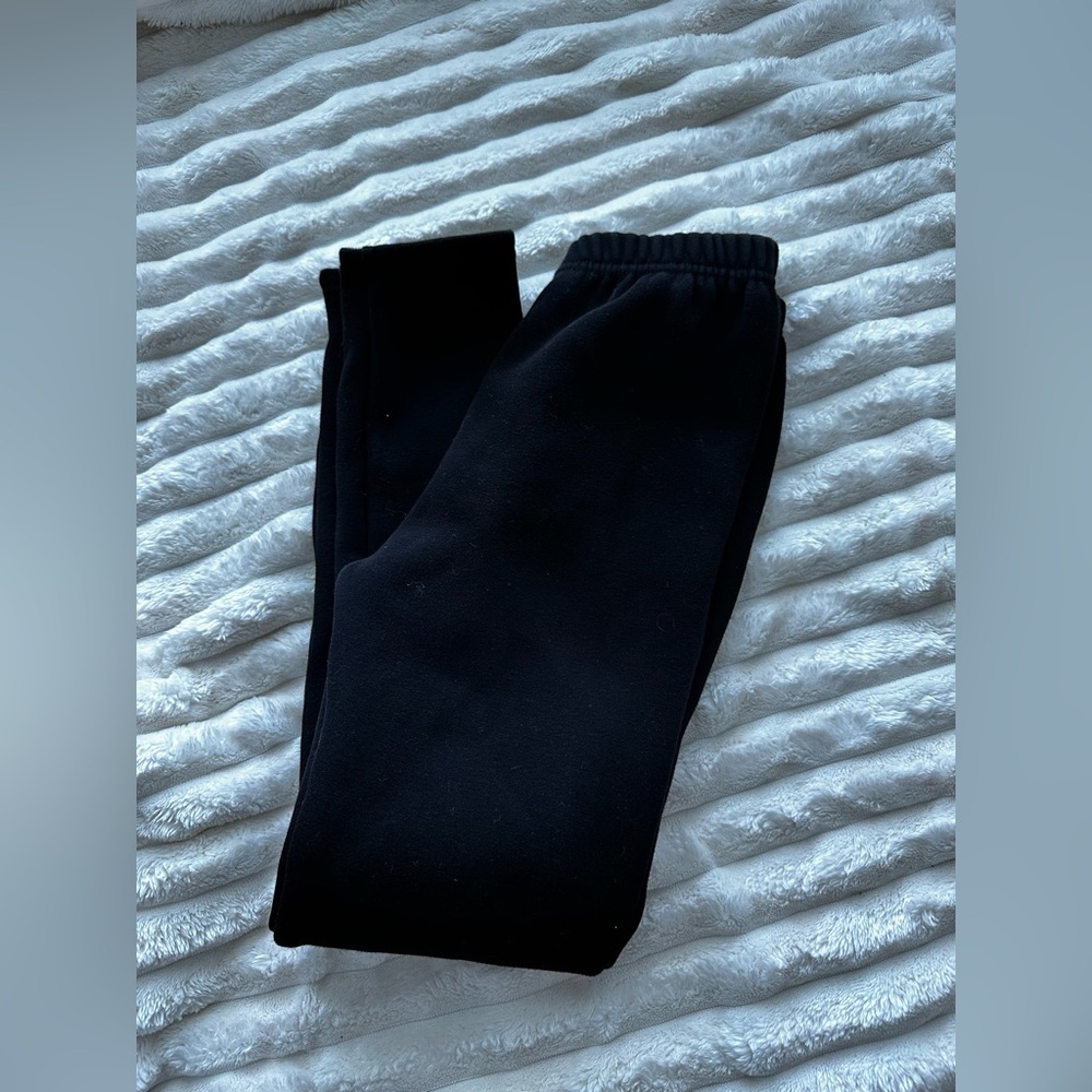 Warm black pants size 10/12